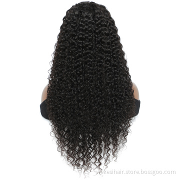 Wholesale Chinese Virgin Hair Water Wave 13X4 Lace Wig Natrual Hairline with Baby Hair Human Hair Wig Overnight Delivery